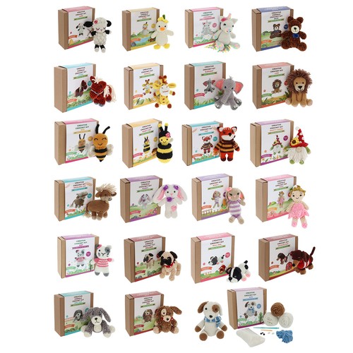 Creative crochet kit - crochet, dog