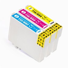 3 C/M/Y Ink Cartridges for
