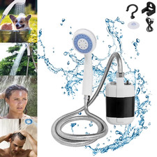 Portable camping shower usb - shower,