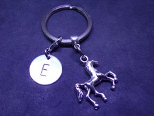 Personalised Horse Pony Keyrings For Boys Girls Him Her Men Women