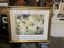 WILLIAM RUSSELL FLINT SIGNED LTD EDITION PRINT -  VARIATIONS 1V - 1966 - MINT