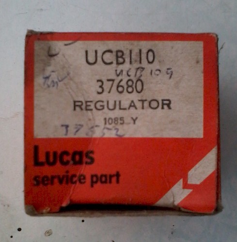 Lucas car regulator ucb110 - car,