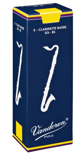 Vandoren bass clarinet - clarinet, reed