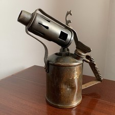 Vintage PRIMUS No.632 Brass Blow Lamp Torch Sweden Man Cave Decor (G3)