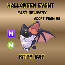 Adopt Your Spooky Pet This Halloween – Kitty Bat with Fast Delivery!