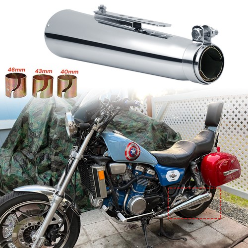 Motorcycle exhaust pipe - 17.5",