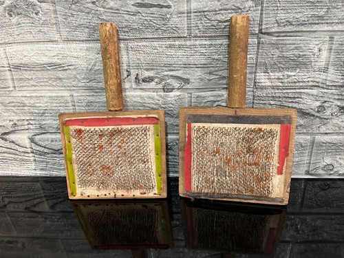 Vintage moroccan wool - wool, carders