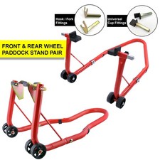 Kawasaki ZXR 400 Front Rear Track Paddock Stand Set