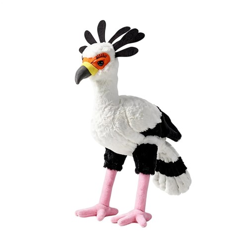 Secretary bird plush toy soft - plush,