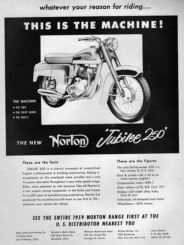 1959 norton jubilee - norton,