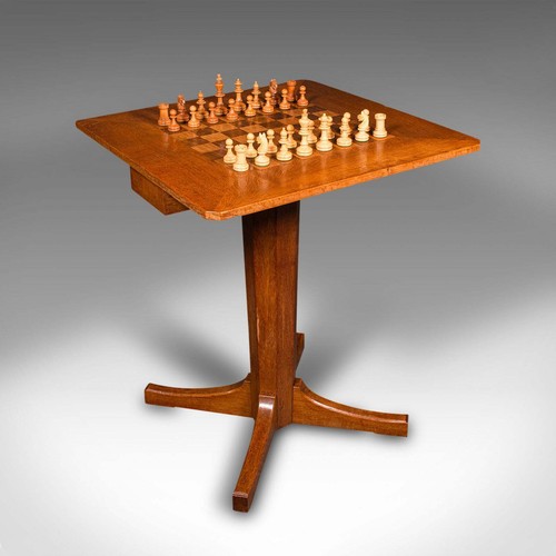 Antique chess table - table,, english