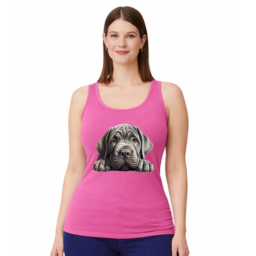 Neapolitan mastiff womens vest - neapolitan,