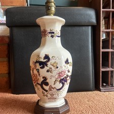 Masons Ironstone “ Mandalay “  Table Lamp in good working condition, 34cm