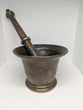 Medicinal herbal bronze mortar - medicinal,