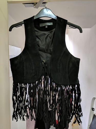 Next leather black real - real, suede