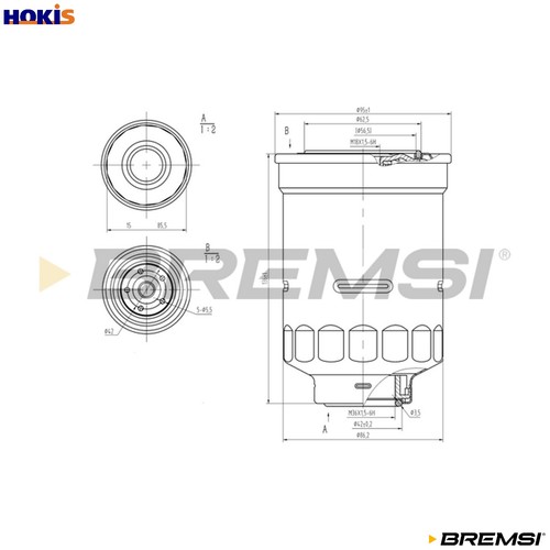 Fuel filter fe0798 - fuel,