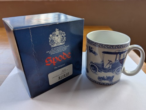 Spode vintage motor cars mug - spode,