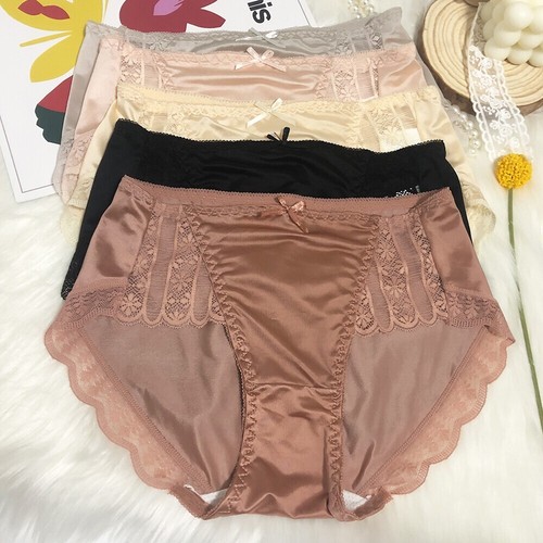 Women satin lace - satin, brief