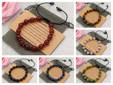 GEMSTONE BRACELETS 8MM