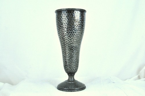 Walker hall pewter vase - &,