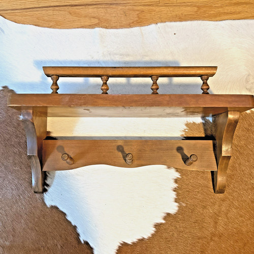 Vintage wooden plate balcony - vintage,