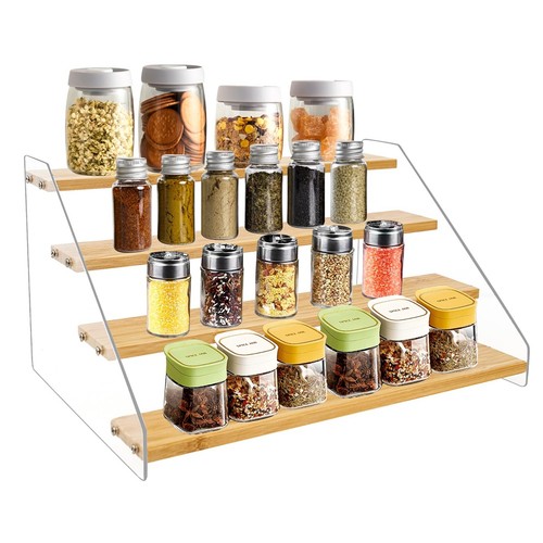 12in spice rack organizer - 1x(12in,