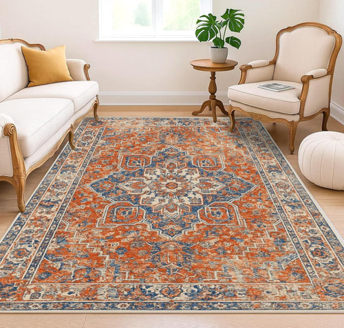 Vintage boho area rug - vintage,