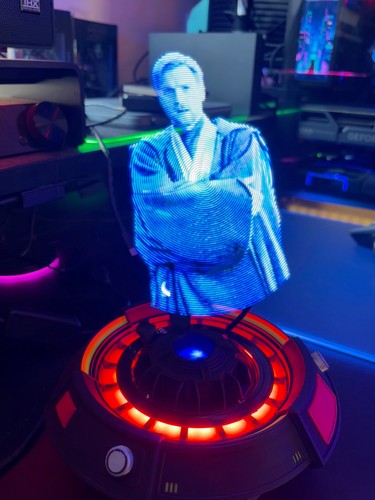 Star wars hologram puck - wars,