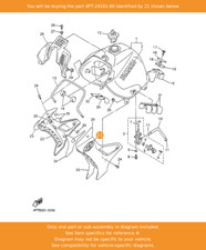 YAMAHA Emblem 1, 4PT-24161-60