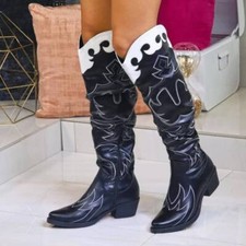 New Ladies Retro Knee High