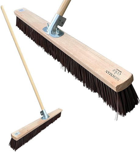 Yard broom stiff pvc - yard,