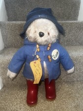 Vintage Very Early 1970s Gabrielle 50cm Designs Paddington Bear No Hat