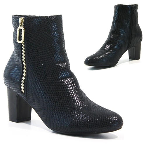 Ladies boots mid block heel - ladies,