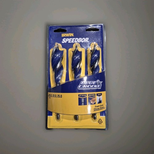 Irwin 3pc speedbor blue - speedbor, 6x