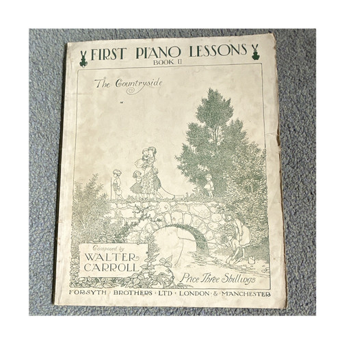 First piano lessons book - piano, ii
