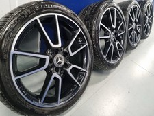 Genuine Mercedes C43 AMG 19” ALLOY WHEELS & WINTER M+S TYRES C E Class W205 W212