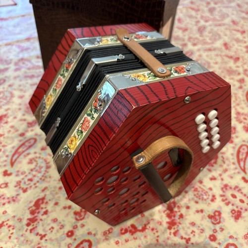 Vintage concertina klingenthal - concertina,