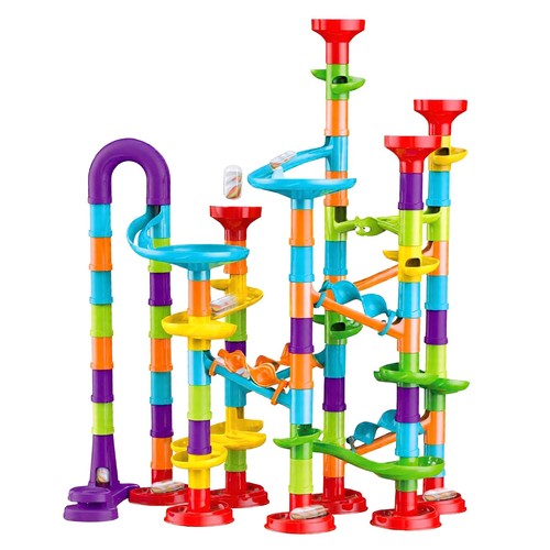 Marble race track maze - marble, stem