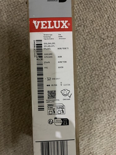 Velux blackout blind - -, grey