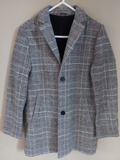 Next Boys NEW Wool Tweed Coat