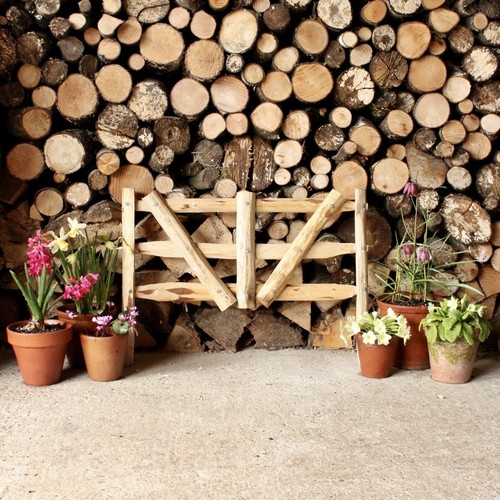 Chestnut hurdle gate - chestnut,