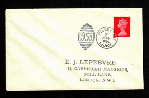 Cover postal history fylde - history,,