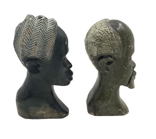 Vintage african head - african,