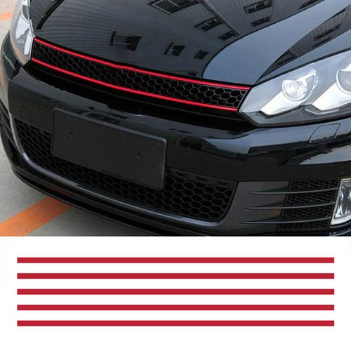 Red sticker strip trim - sticker,