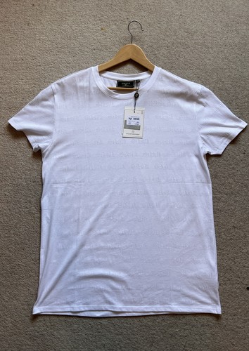 Siksilk men white t shirt - siksilk,