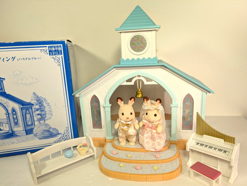 Sylvanian families pastel blue - families,