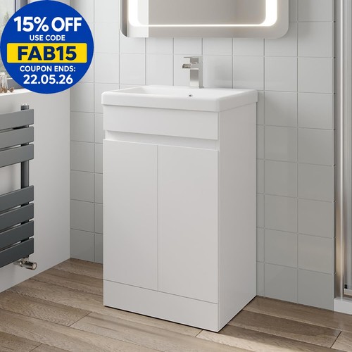 500mm free standing - standing, vanity