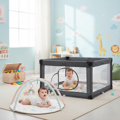 Baby play gym and - and, large