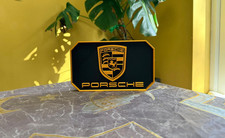 Porsche Crest Black Gold