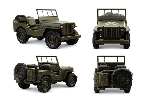 Wwii military jeep - jeep, mb